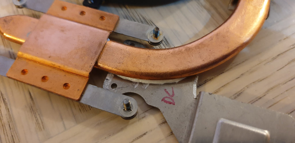 Heat Transfer Adhesive After It Set