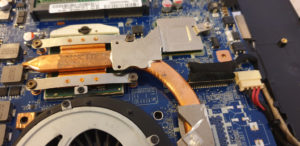 Replacement Intel Core i7-2860QM CPU And The Modified Heatsink