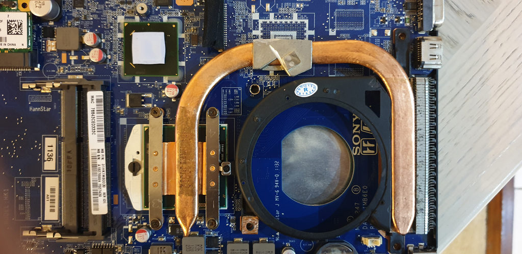 Trying The Modified Heatsink In The Sony VAIO Laptop